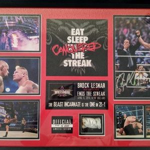 Brock Lesnar "Eat, Sleep, Conquer the Streak"
